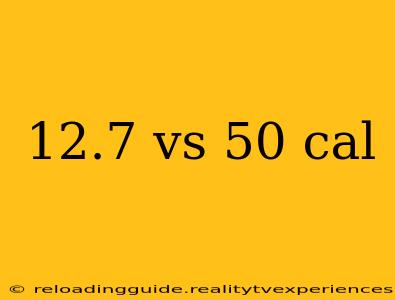 12.7 vs 50 cal