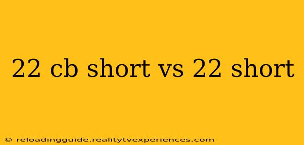 22 cb short vs 22 short