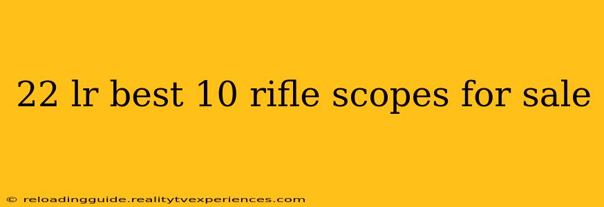 22 lr best 10 rifle scopes for sale