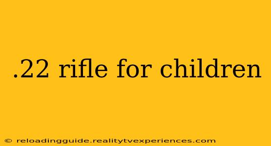 .22 rifle for children