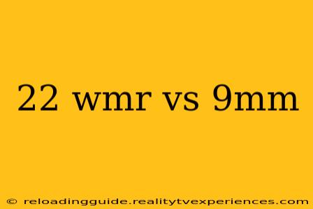 22 wmr vs 9mm