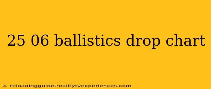 25 06 ballistics drop chart