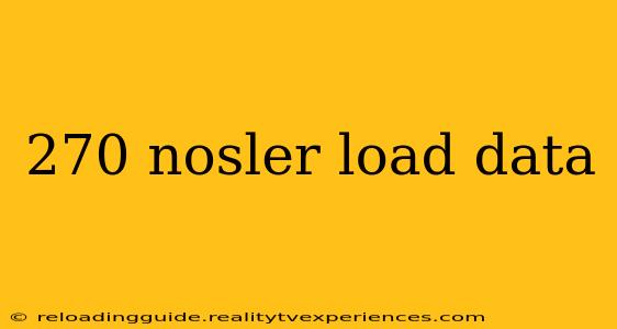 270 nosler load data