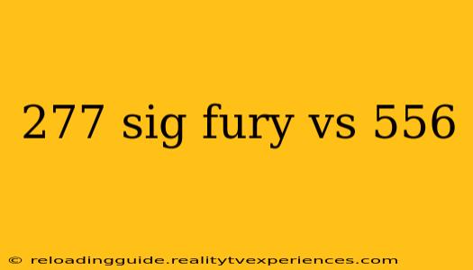 277 sig fury vs 556