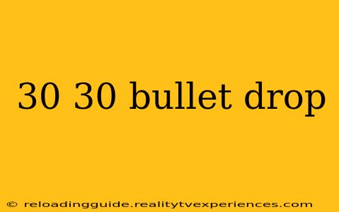 30 30 bullet drop