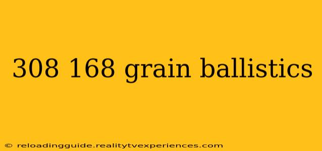 308 168 grain ballistics