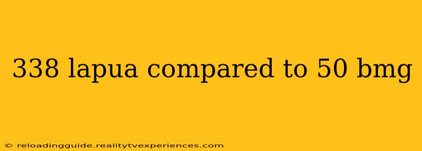338 lapua compared to 50 bmg