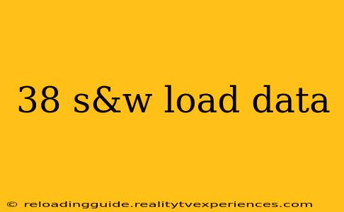 38 s&w load data