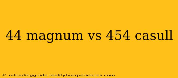 44 magnum vs 454 casull