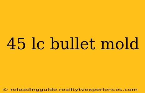 45 lc bullet mold