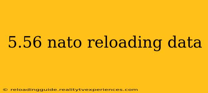 5.56 nato reloading data