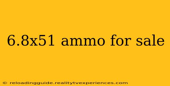 6.8x51 ammo for sale