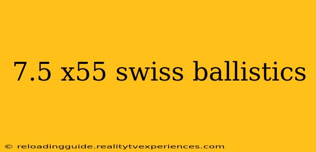 7.5 x55 swiss ballistics