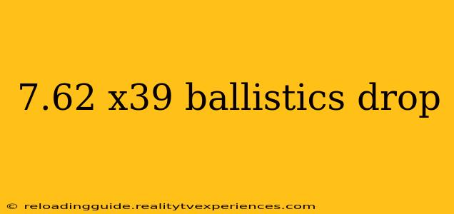 7.62 x39 ballistics drop