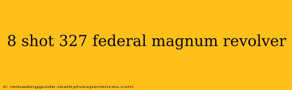 8 shot 327 federal magnum revolver