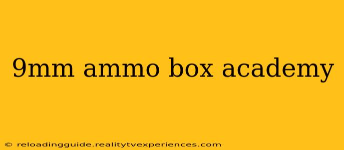 9mm ammo box academy