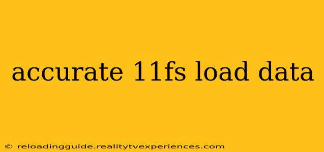 accurate 11fs load data