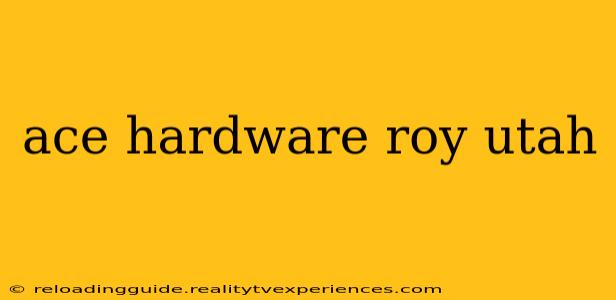 ace hardware roy utah