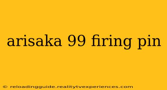 arisaka 99 firing pin