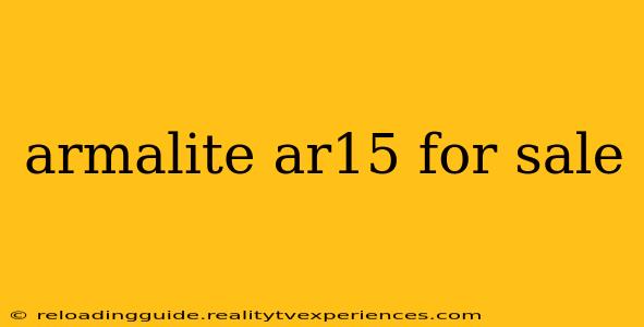 armalite ar15 for sale