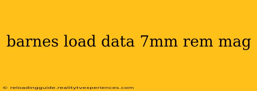 barnes load data 7mm rem mag