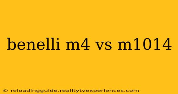 benelli m4 vs m1014