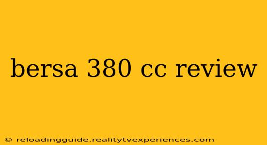 bersa 380 cc review