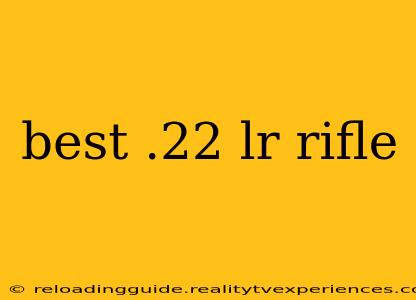 best .22 lr rifle