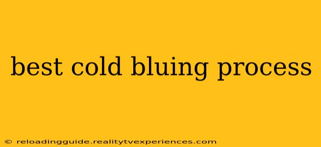 best cold bluing process