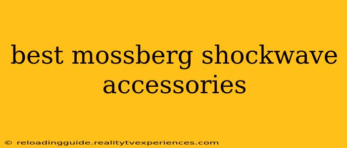 best mossberg shockwave accessories