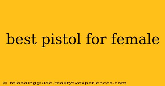 best pistol for female