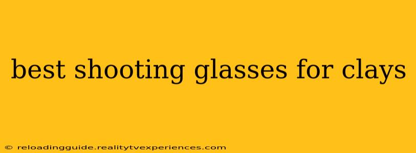 best shooting glasses for clays