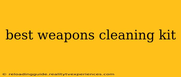 best weapons cleaning kit