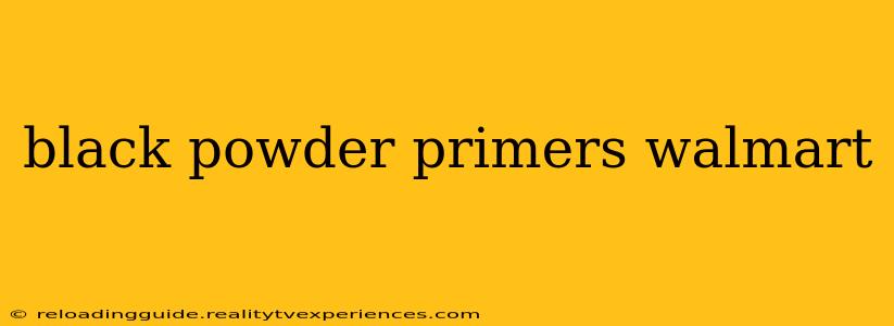 black powder primers walmart