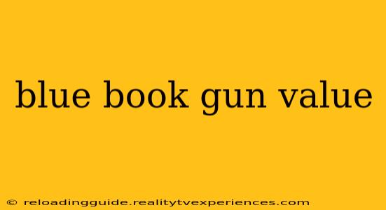 blue book gun value