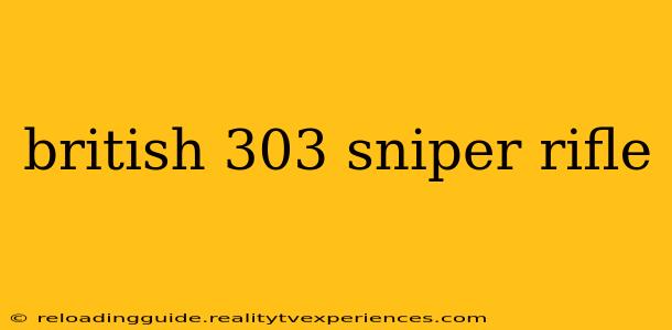 british 303 sniper rifle