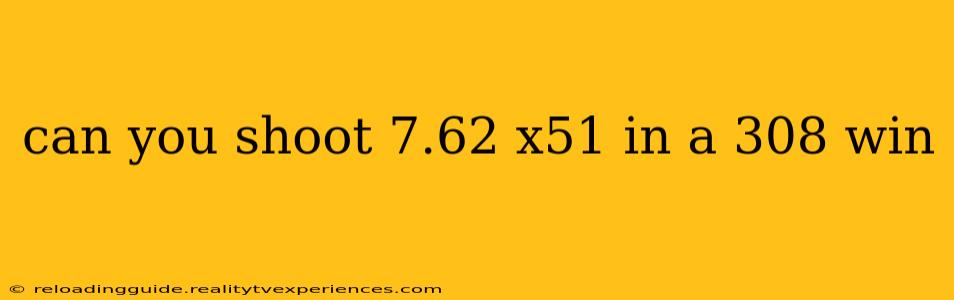 can you shoot 7.62 x51 in a 308 win