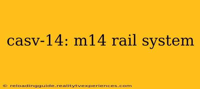 casv-14: m14 rail system