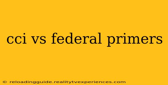 cci vs federal primers