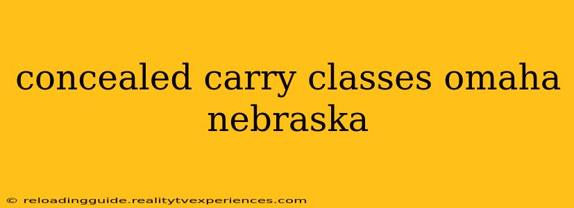 concealed carry classes omaha nebraska