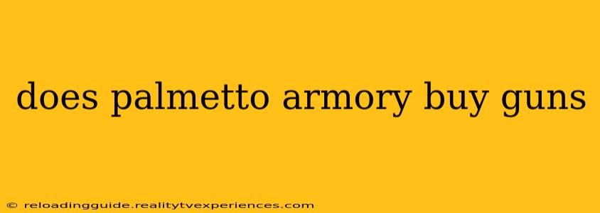 does palmetto armory buy guns