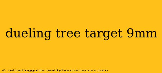 dueling tree target 9mm