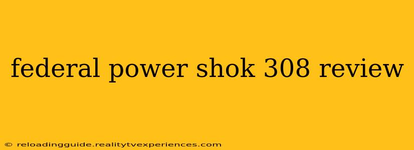 federal power shok 308 review