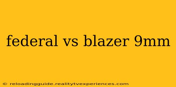 federal vs blazer 9mm