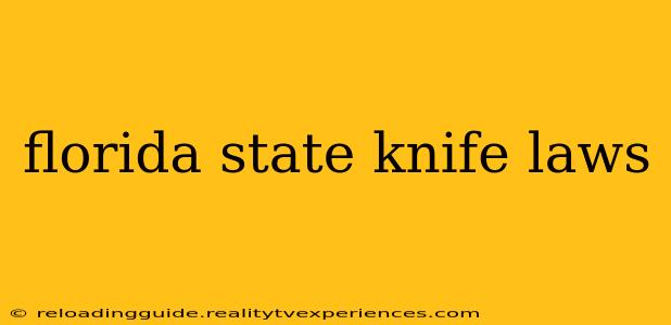 florida state knife laws