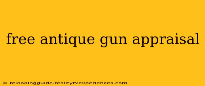 free antique gun appraisal