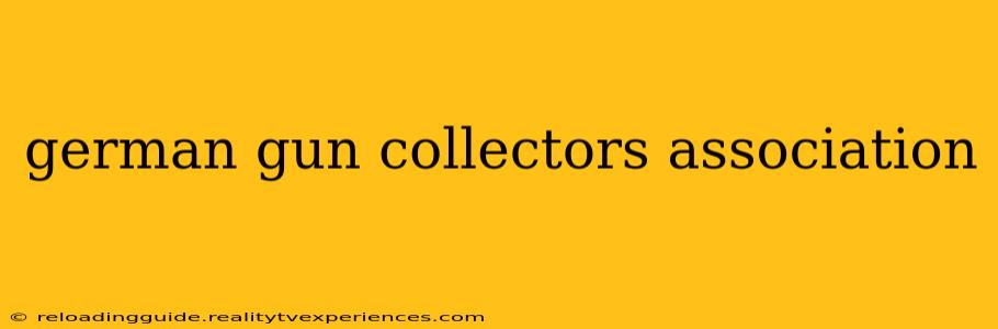 german gun collectors association