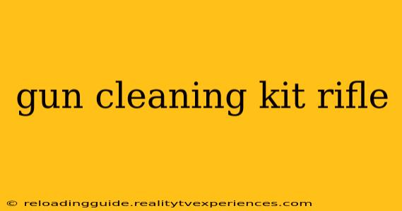 gun cleaning kit rifle