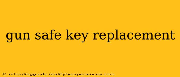 gun safe key replacement