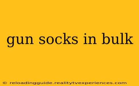 gun socks in bulk